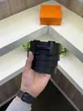 Hermes Imported Belt All Black