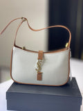 YSL Hobo Canvas Brown