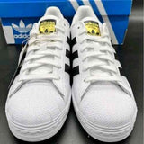 Adidas Superstar White Black Leather