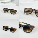 Rayban 4287 Gold Brown DC Glass