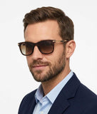 Rayban 4287 Gold Brown DC Glass