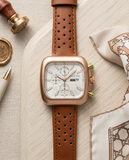 Guccci G-Coupe 200 Series Chronograph Brown Rose Gold White