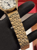 Cartier Drive De Moon Phase Gold White