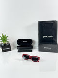 Palm Angel 8036 Maroon Black