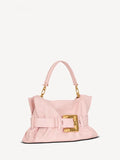 Balmaiin Medium Anthem Bag In Smooth Leather Pink