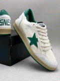 Golden Goose Ballstar White Green