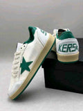 Golden Goose Ballstar White Green