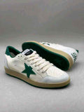 Golden Goose Ballstar White Green
