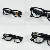 Rayban Puffer Crystal 4940 Black Frame