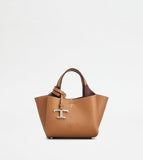 Tods Micro Leather Handbag Beige