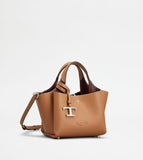 Tods Micro Leather Handbag Beige
