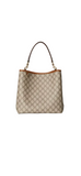 Gucci GG Emblem CB Brown Mono Medium Bucket