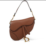 Dior Saddle Brown Leather