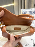 Dior Saddle Brown Leather