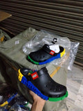 Lego X Crocs 4LW System Clog Black Multi