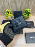 Amiri Black Wallet