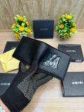 Amiri Black Wallet