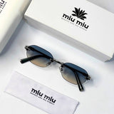 Miu Miu 62 Sea Green