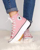 Converse Run star Hike Pink Sneakers