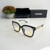 Chanel  Womens Gold Green